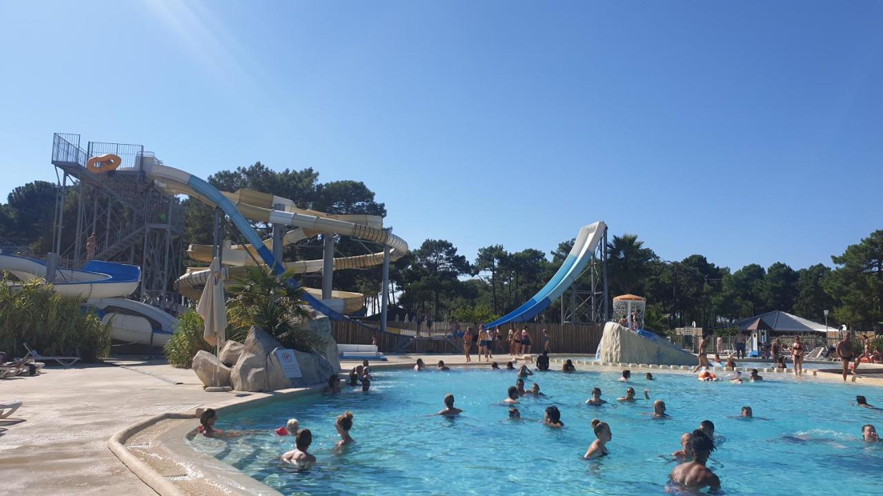 Mobil Home Happiness33 Dans Camping 5 Etoiles Acces Direct Plage Vendays Montalivet Экстерьер фото